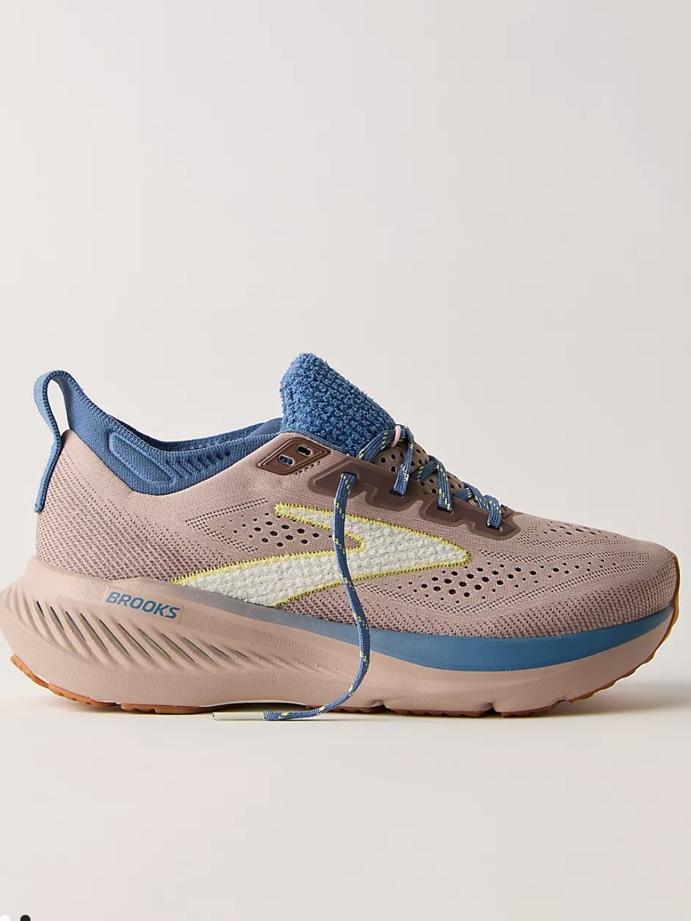 Brooks Women’s Athletic Shoes — Pink with Blue & Yellow Accents